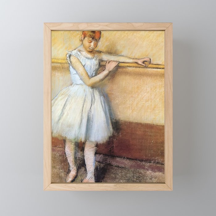 Degas' Ballet Dancer Framed Mini Art Print