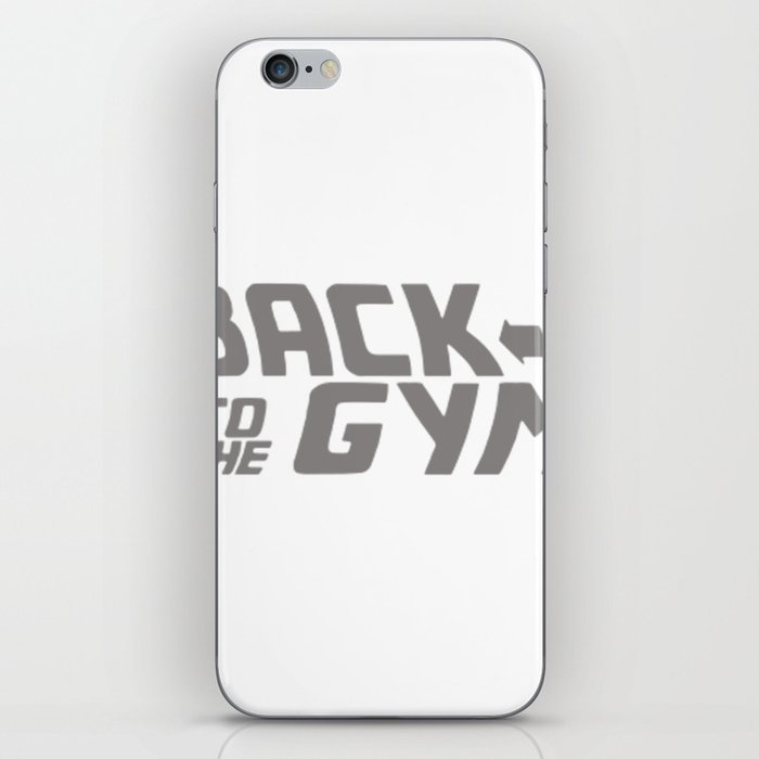 Back To The Gym iPhone Skin