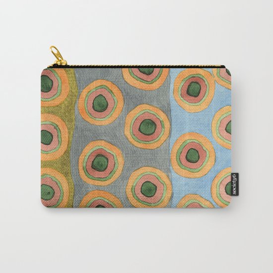 Circles in Front of the Beach Carry-All Pouch