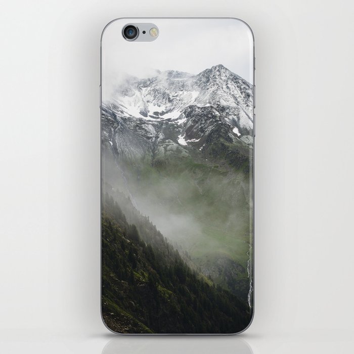 Mysterious mountains iPhone Skin