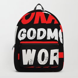 Worlds okayest Godmother Backpack