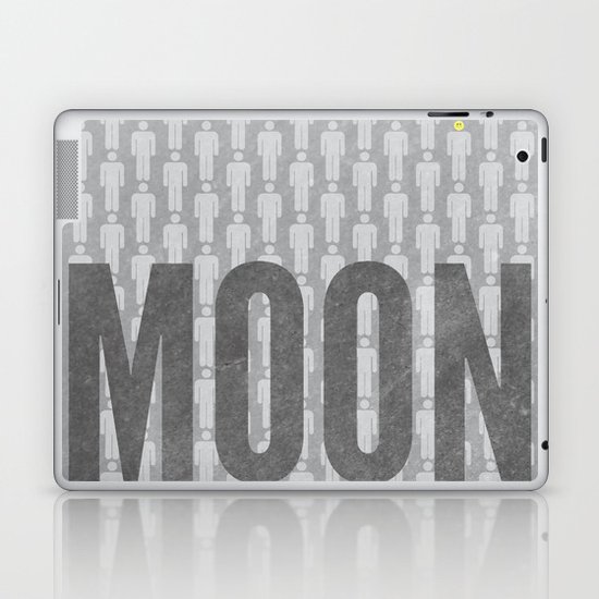 Moon Minimalist Poster Laptop & iPad Skin
