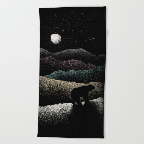 Wandering Bear Beach Towel