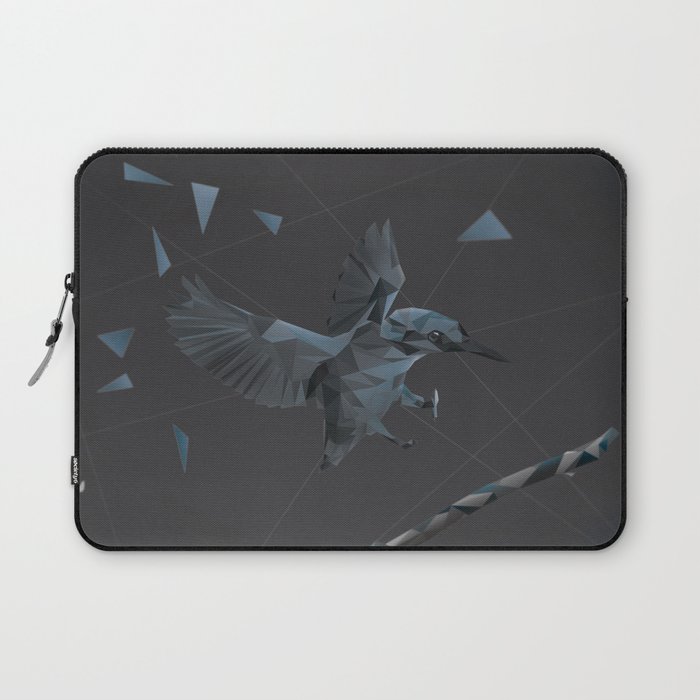 Polygon Kingfisher Laptop Sleeve