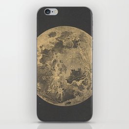 Full Moon 1842 iPhone Skin