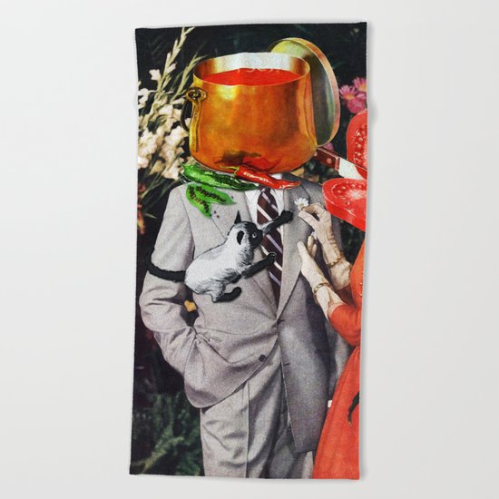 Hot Couple Beach Towel