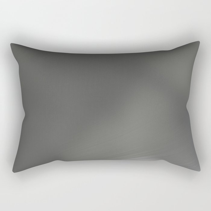 Silver Grey Rectangular Pillow