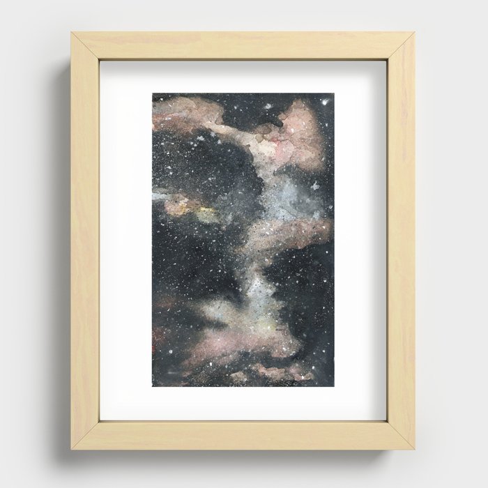 Untitled (Space) Recessed Framed Print