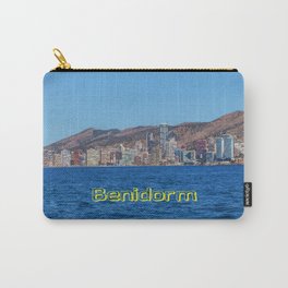 Benidorm hotels by the sea with text Carry-All Pouch