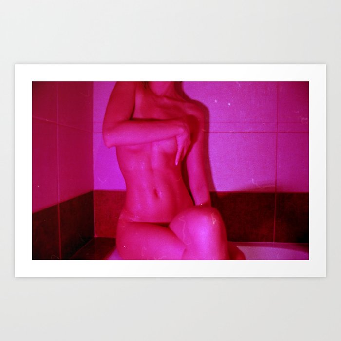 Pink body  Art Print