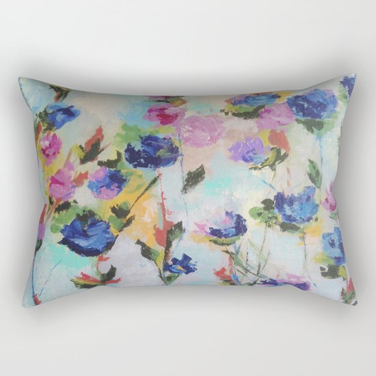 Flowers 3 Rectangular Pillow