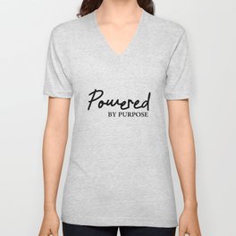 Powered By Purpose V Neck T Shirt