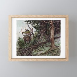 Archer Scrublands Framed Mini Art Print