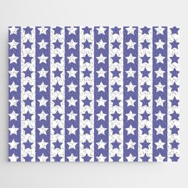 Stars & Stripes - Very Peri Pantone Colour Of The Year Jigsaw Puzzle