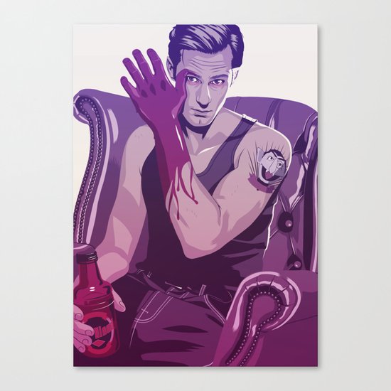 true Blood - Eric/Count Von Count Canvas Print