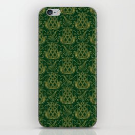 Luxe Pineapple // Emerald Green iPhone Skin