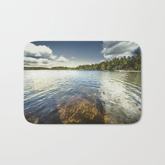 End of the road II Bath Mat
