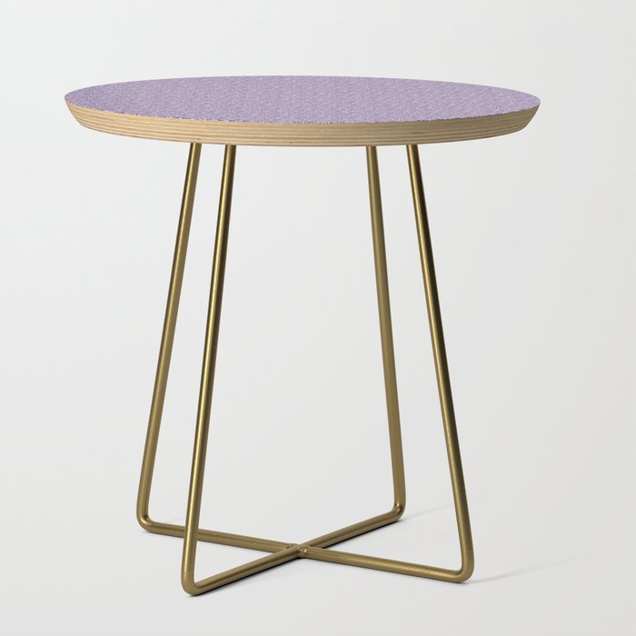 Purple Glitter Side Table