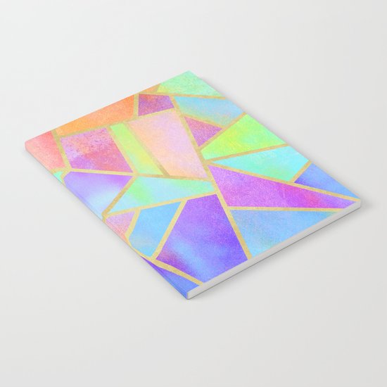 Rainbow Stone Notebook