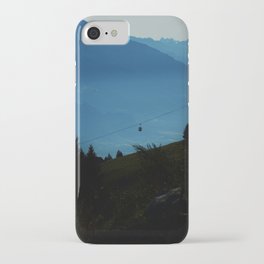 blue mountains iPhone Case