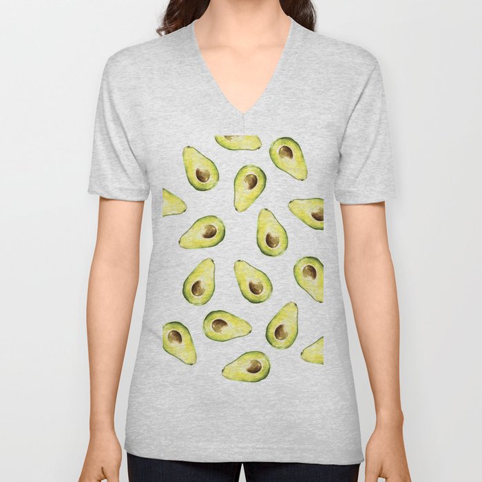 avocado V Neck T Shirt