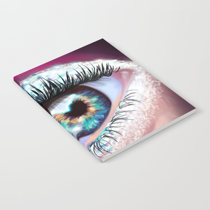 Eye love glitter Notebook