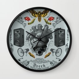 Rorschach Wall Clock