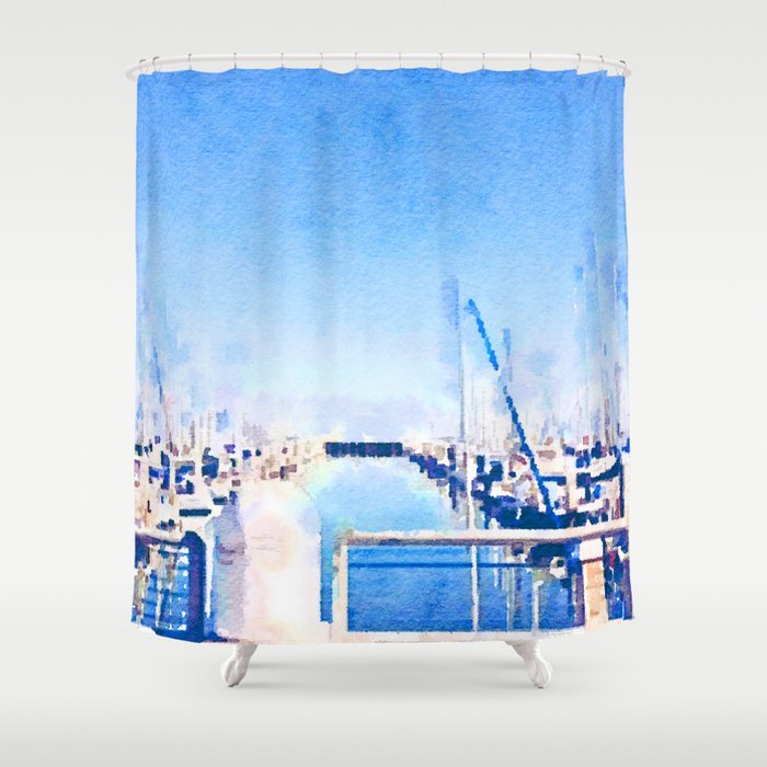 Harbour Shower Curtain