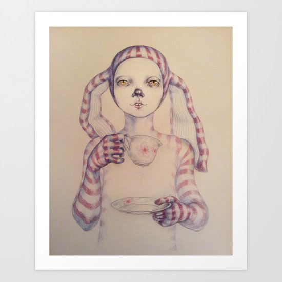 Tea? Art Print
