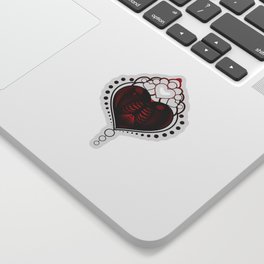 Caged Heart Sticker