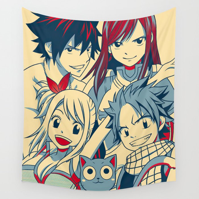 Fairy shop tail tapestry