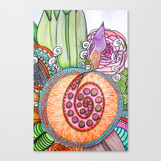 Attraction Canvas Print