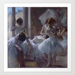 Edgar Degas  -  Dancers Art Print