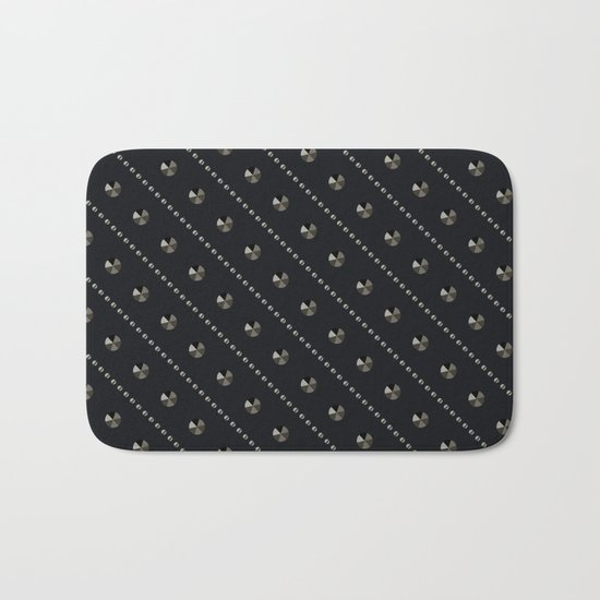 Illustration . "Scattering of black Diamonds." Bath Mat