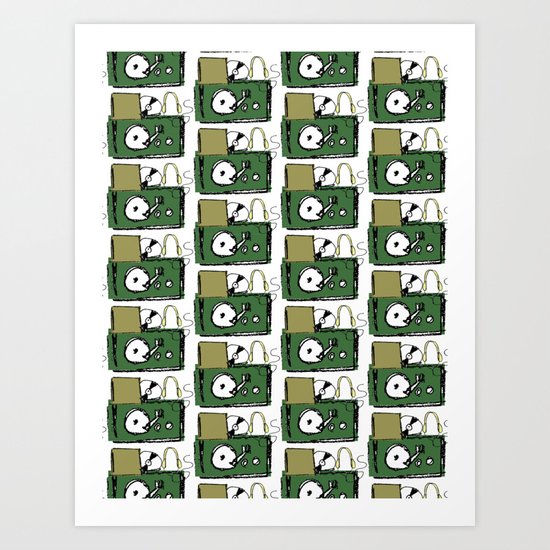 Record Art Print