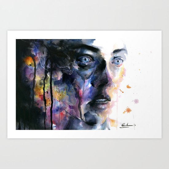 Frozen Art Print