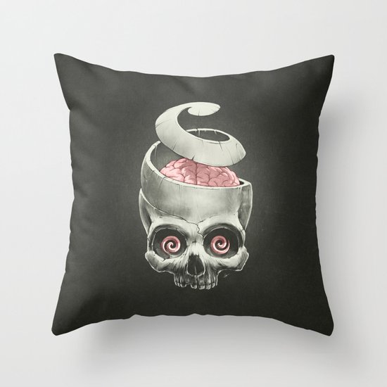 Open Your Mind! Throw Pillow