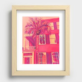 Charleston House  Recessed Framed Print