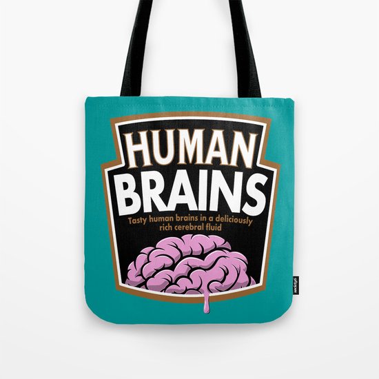 Human Brains Tote Bag