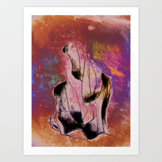 MONOLITOCONVEXO Art Print
