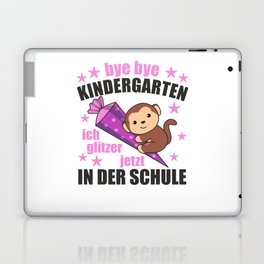 Monkey School Enrolment Kindergarten Laptop Skin