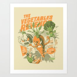 Eat your Vegetables Art Print