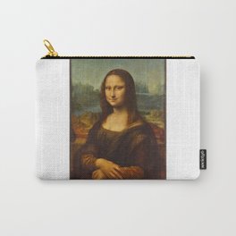 Portrait of Lisa Gherardini (Mona Lisa) Carry-All Pouch