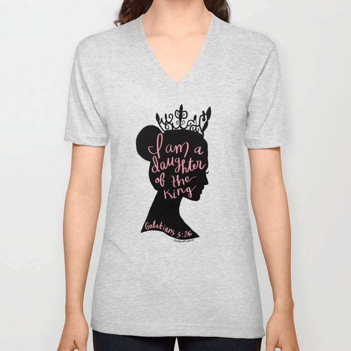 Daughter of the King V Neck T Shirt