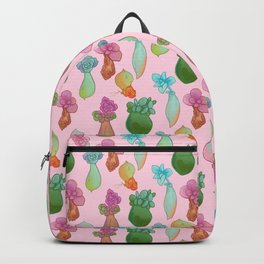 Pastel Succulents Backpack