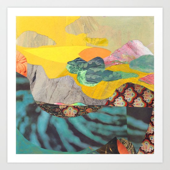 Yellow Sky Art Print