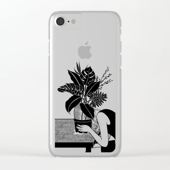 Tragedy makes you grow up Clear iPhone Case