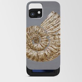 Gold Shell iPhone Card Case