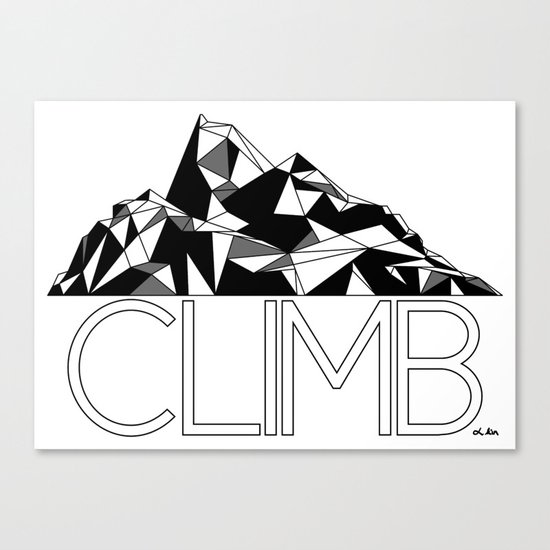 Climb Canvas Print