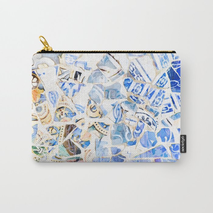 Mosaic of Barcelona XII Carry-All Pouch